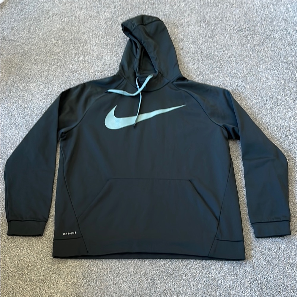 Nike Hunter Green Dri-Fit Hoodie, Size XL